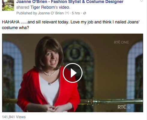 Joanne O Brien Costume Designer